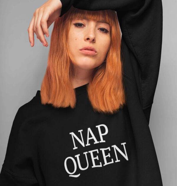Women Nap Queen Sweatshirt